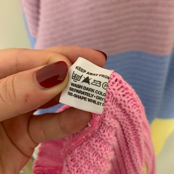 ASOS PLT • Exclusive Color Block Sweater - Picture 8 of 8